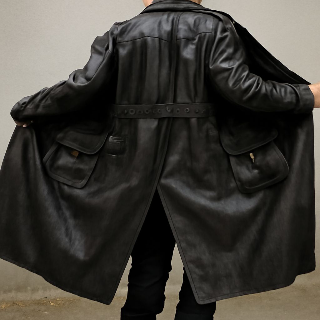 Cyberpunk Jacket: Leather, Trench Coat, and Retro Cyberpunk Styles