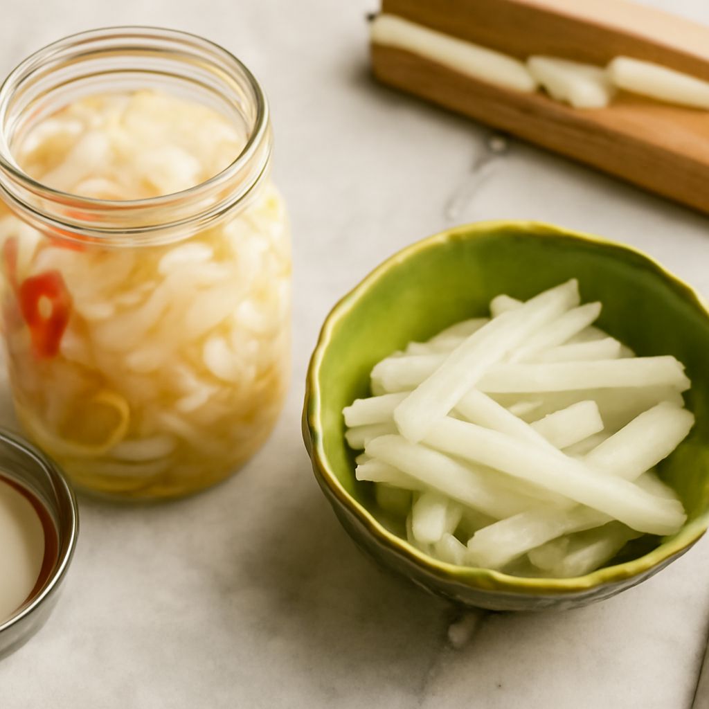 Pickled Daikon Radish: Japanese Recipes and Daikon Pickle Techniques