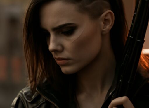 Automation revolution meets cyberpunk portraits in a cultural exploration