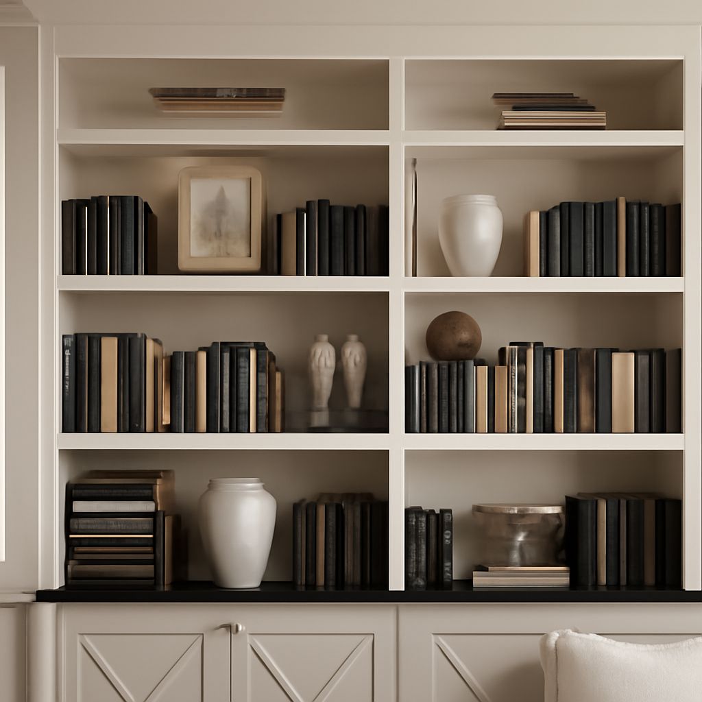 Built-in bookshelves and built in bookcase ideas