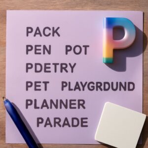 Nouns That Start with P: A Comprehensive Guide