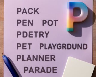 Nouns That Start with P: A Comprehensive Guide